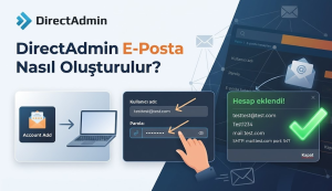 DirectAdmin E-Posta Nasıl Oluşturulur?
